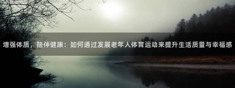 领航国际主管：增强体质，陪伴健康：如何通过发展老年人体育运动来提升生活质量与幸福感